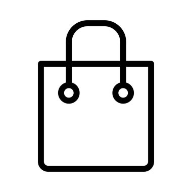  Vektör alışveriş torbası simgesi 