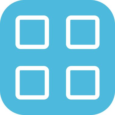 Beyaz arkaplanda vektör Menüsü düz simgesi