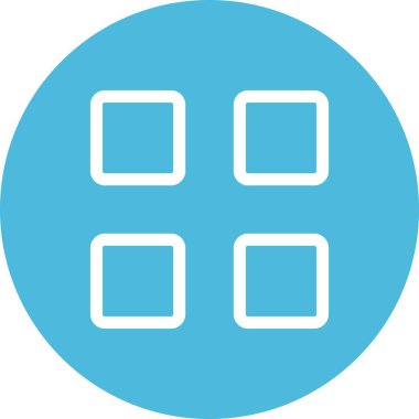 Beyaz arkaplanda vektör Menüsü düz simgesi