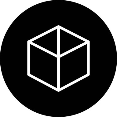 Siyah arkaplanda izole edilmiş tasarım için vektör simgesi