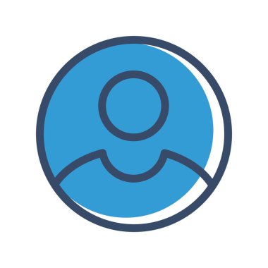 avatar simgesi vektör illüstrasyonu