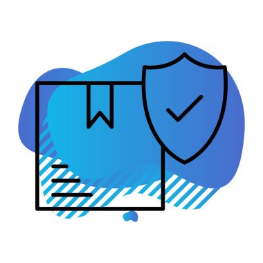  Vektör Lojistik Koruma simgesi 