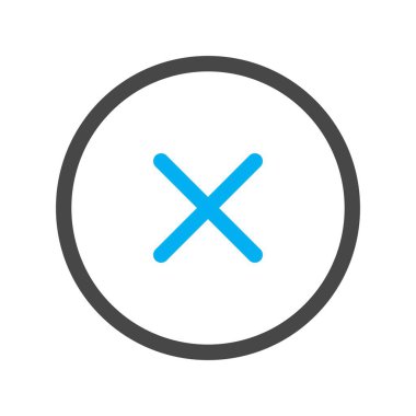 Beyaz arkaplanda düz vektör bloğu simgesi