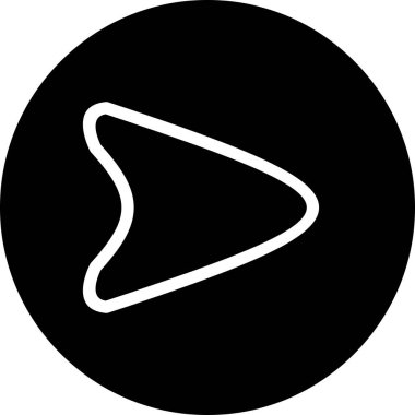 vektör Sağ Ok simgesi 