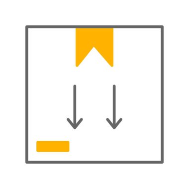 Modern simgenin vektör illüstrasyonu