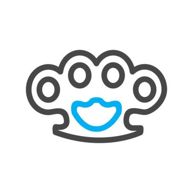 Çizgi film karakteri simgesinin vektör çizimi