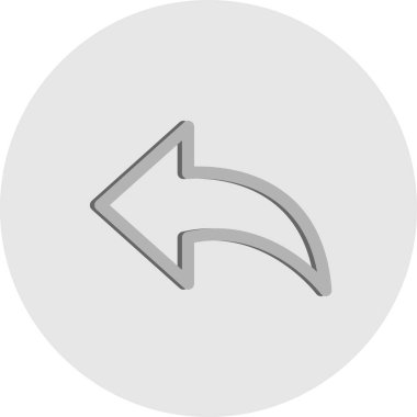 vektör Sol Yönlendirme simgesi 