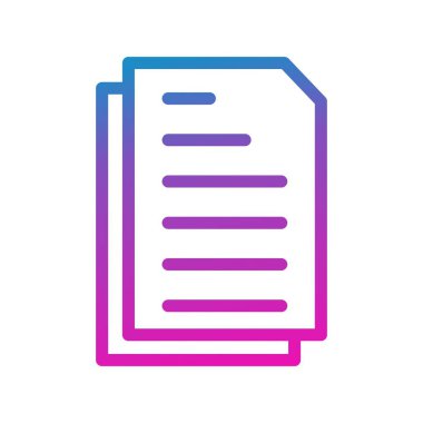 belge simgesi, düz tasarım en iyi raster resim grafiği