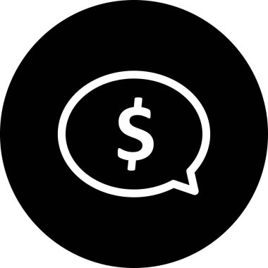 vektör iş iletişim simgesi 