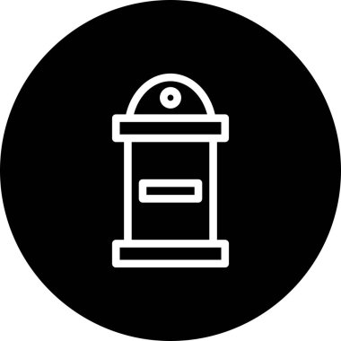 Vektör posta kutusu simgesi 