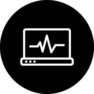 vektör Çevrimiçi Kontrol Simgesi 