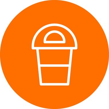 vektör Toz Kutusu simgesi 