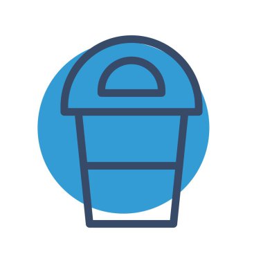 vektör Toz Kutusu simgesi 