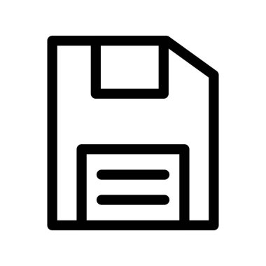 vektör Bellek Kartı simgesi 