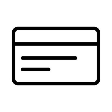 vektör kredi kartı simgesi 