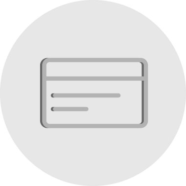 vektör kredi kartı simgesi 