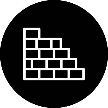 Siyah arkaplanda vektör simgesi