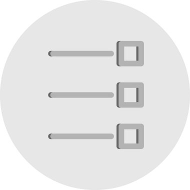 Beyaz arkaplanda vektör Menüsü düz simgesi