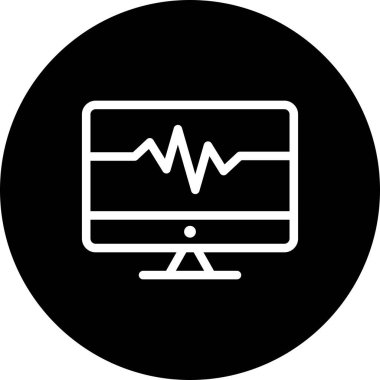 izleyici simgesi, vektör illüstrasyonu