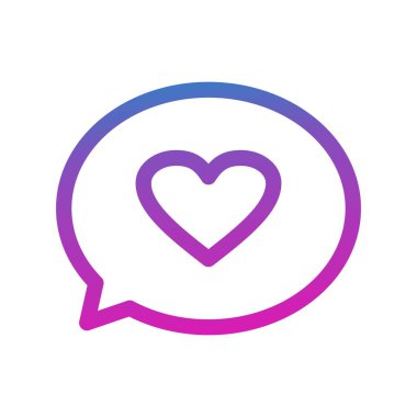 Vektör Aşk Sohbeti simgesi 