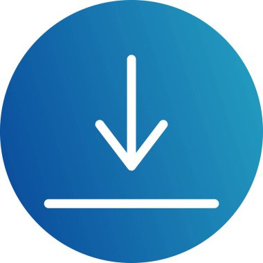 Beyaz arkaplanda düz simge indir