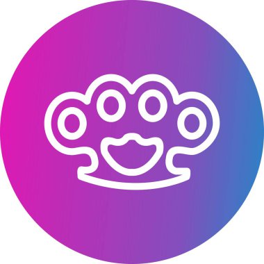 Denizanası simgesi, vektör illüstrasyonu