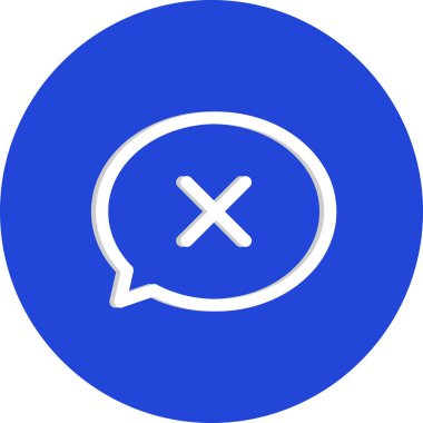 Beyaz arkaplanda düz simge gönderme