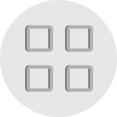 Beyaz arkaplanda vektör Menüsü düz simgesi