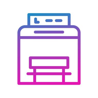 vektör Otobüs Durdurma simgesi 