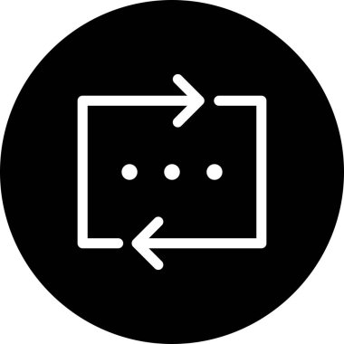 vektör Masaj simgesini sıfırla 