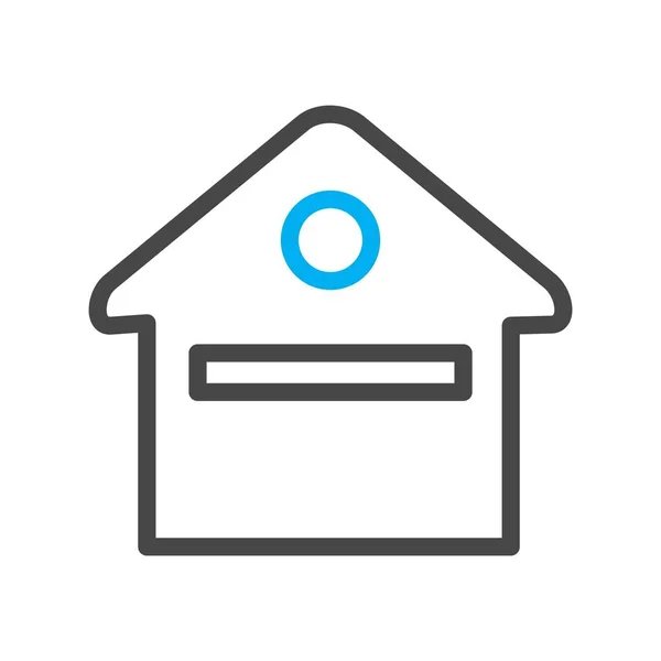 Vector Menos Icono Casa — Vector de stock