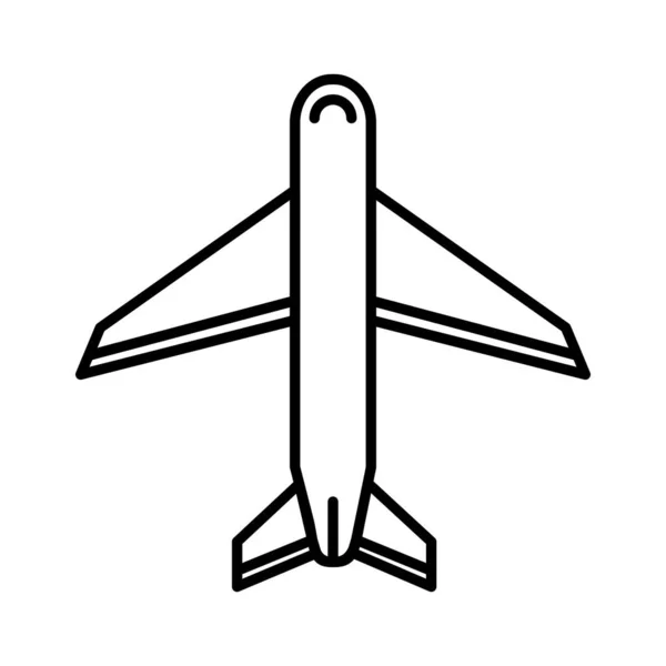 Ilustracja Wektora Samolotu — Wektor stockowy