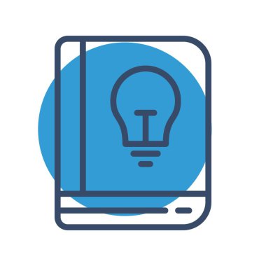 Eğitim ikonunun vektör illüstrasyonu, okul kavramı 