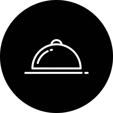 Gıda simgesinin vektör illüstrasyonu