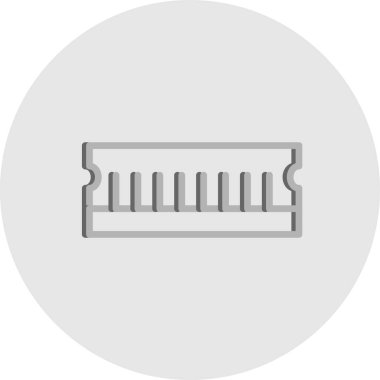 Bilgisayar donanımının vektör illüstrasyonu, dijital kavram