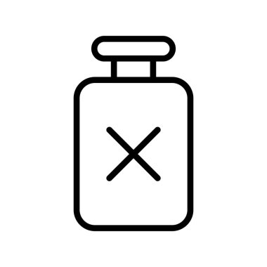 Vektör Şişe simgesi, illüstrasyon