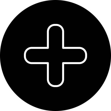 Tıbbi ikonun vektör yanılsaması, tıp konsepti 