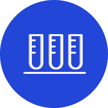  Vektör test tübü Ico