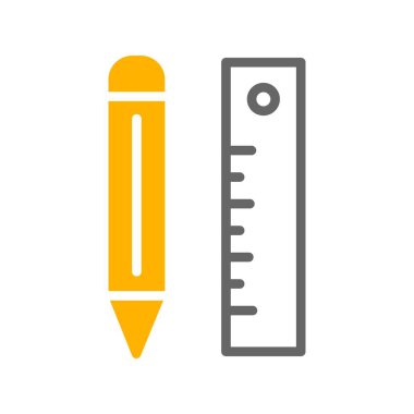 Eğitim ikonunun vektör illüstrasyonu, okul kavramı 