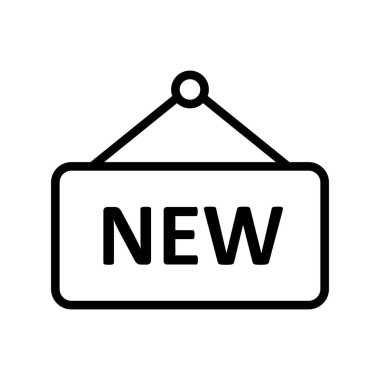 beyaz arkaplanda siyah basit simge