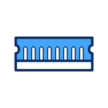 Bilgisayar donanımının vektör illüstrasyonu, dijital kavram