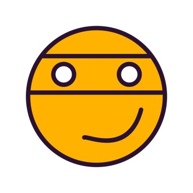 Gülümseme ikonlu sarı yüz