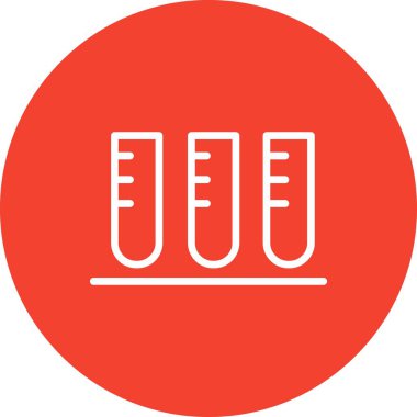  Vektör test tübü Ico