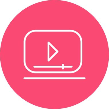 Seo simgesinin vektör illüstrasyonu, pazarlama kavramı 