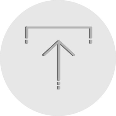 gönderme simgesi, basit vektör illüstrasyonu