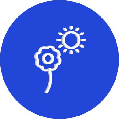 Bahçe işlerinin vektör illüstrasyonu, bahçe aletleri kavramı