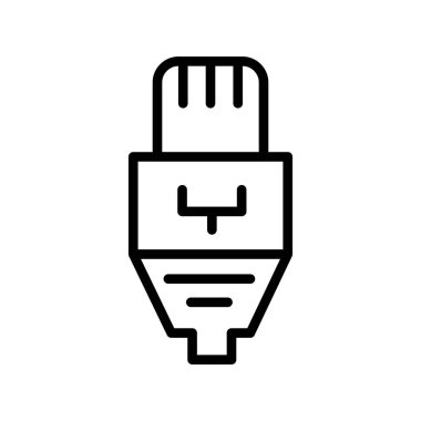 Bilgisayar donanımının vektör illüstrasyonu, dijital kavram