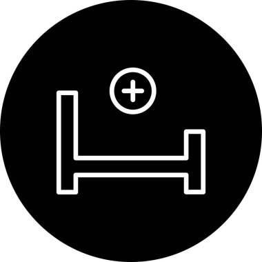 Tıbbi ikonun vektör yanılsaması, tıp konsepti 