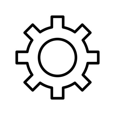 Simge ayarlanıyor, basit vektör illüstrasyonu