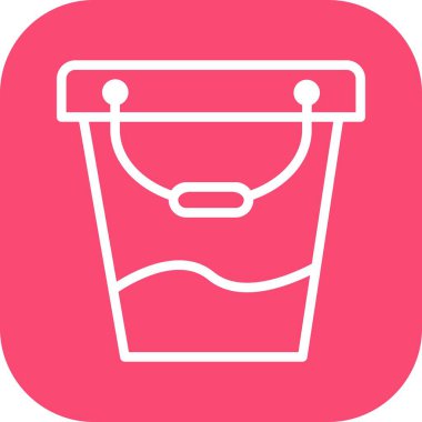 Bahçe işlerinin vektör illüstrasyonu, bahçe aletleri kavramı